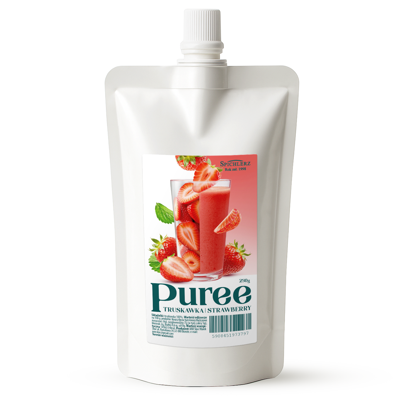 Puree Truskawka| Strawberry 250g